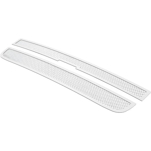 APS C76436T Chevrolet Explest Ban 2003-2020 Main Upper Steel Steel Chrome Mesh Grill Insert