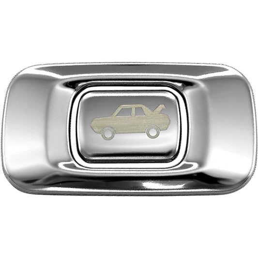 BRIGHTZ Crown ARS220 Super Mirror Stainless Plated Trunk Opener Switch Cover 2PC [INT-ETC-465] ARS S220 220 46133