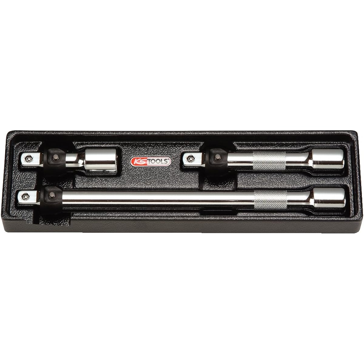 KS TOOLS 1/2" CHROMEplus Extension set with interlock 3 pcs 919.0123
