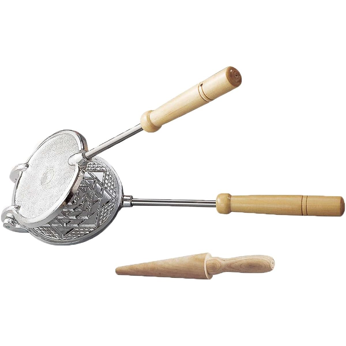 EPPICOTISPAI Waffle Maker (Round/Thin) / Made in Italy 41.5cm Handmade Waffle Cone
