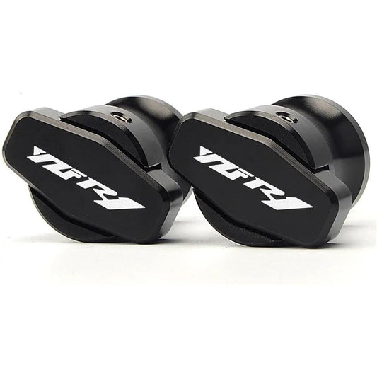Bike Stand Screw Slider 6mm Motorcycle Accessories Swing Arm Slider Spool For R1 YZF-R1 Yzfr11998-2012 2013 2014 2015 2016 (Color: Black)