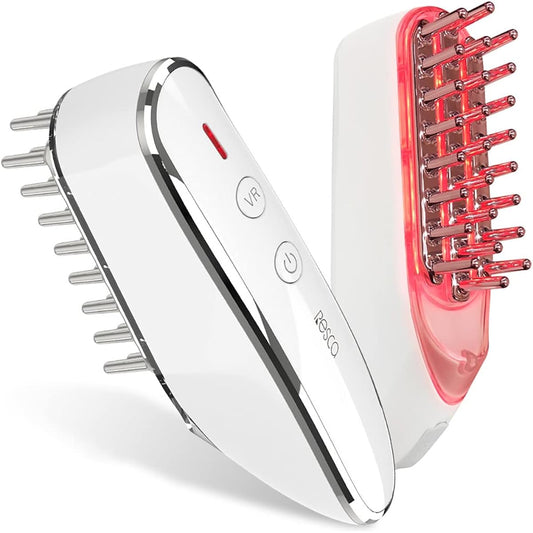 Cattre Resca Quattro Scalp Care CTR-800 Scalp Care Brush RF EMS Vibration LED Scalp Care Facial Beauty Device Electric Brush Scalp Muscles Facial Muscles Scalp Care Optical Esthetics Face Care