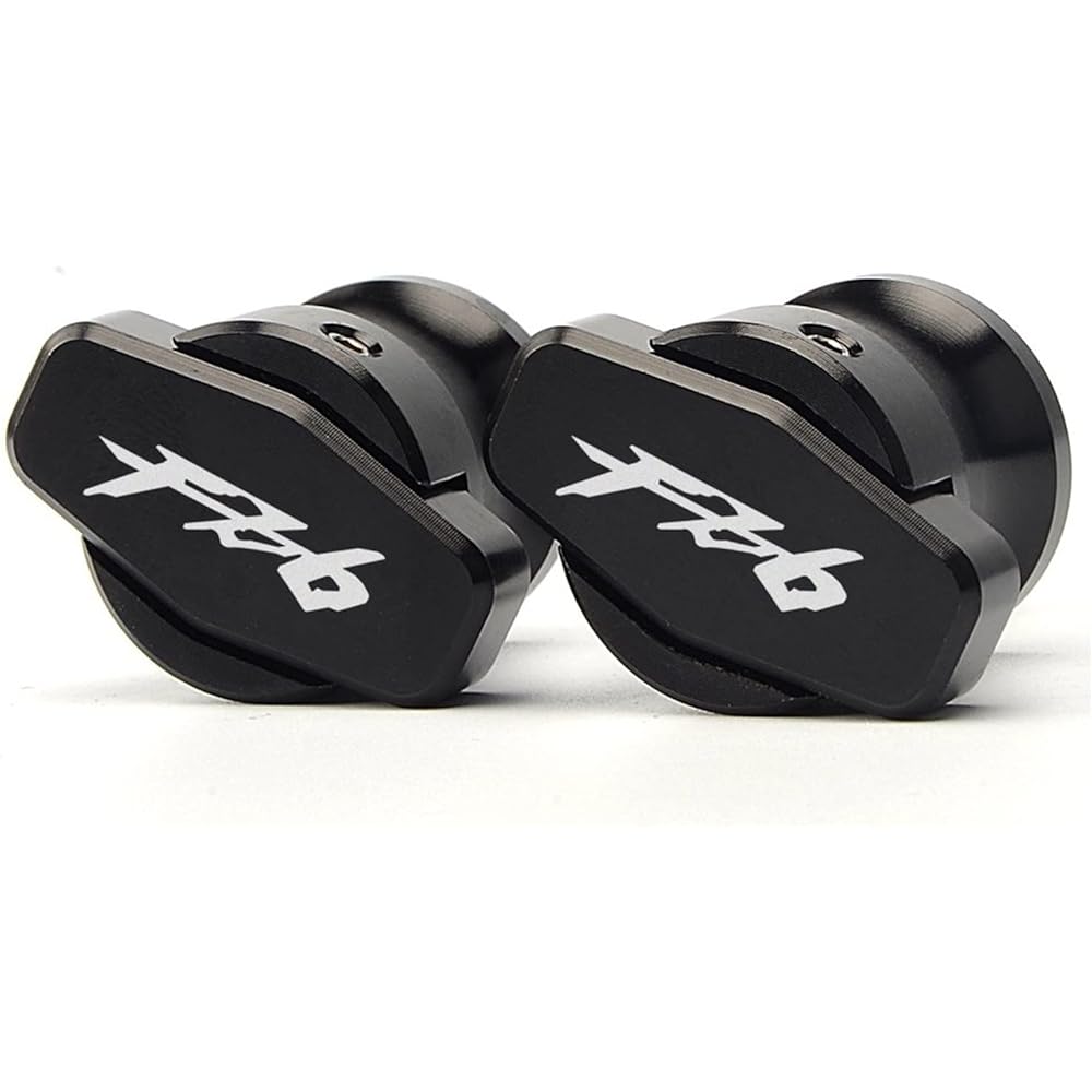 Motorcycle Swingarm Bobbin Spool Motorcycle Swingarm Spool Slider CNC Aluminum Stand Screw For Ya-ma-ha FZ6 FAZER FZ6R 2004-2015 2011 2012 2013 2014 (Color : Black)