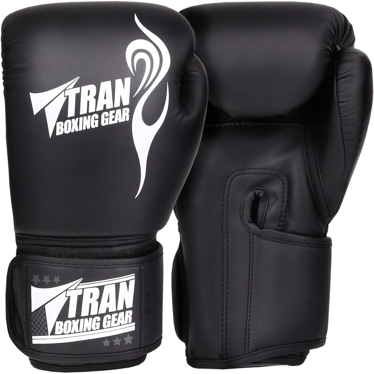 Boxing gloves [Recommended by professional boxers! ] TRAN Stylish Design Kick Boxing Martial Arts Karate Taekwondo Fit Boxing MMA Muay Thai Boxercise Sandbag Training Gloves Punching Gloves Stress Relief Lack of Exercise Unisex Portable Storage Bag Inclu