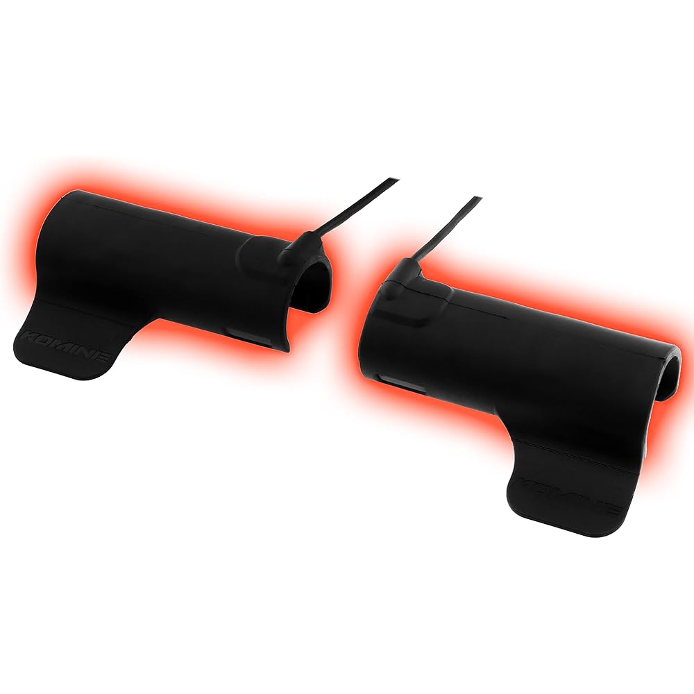 Komine EK-313 Slip-on Ergonomics USB Grip Heater for Motorcycles Black Free