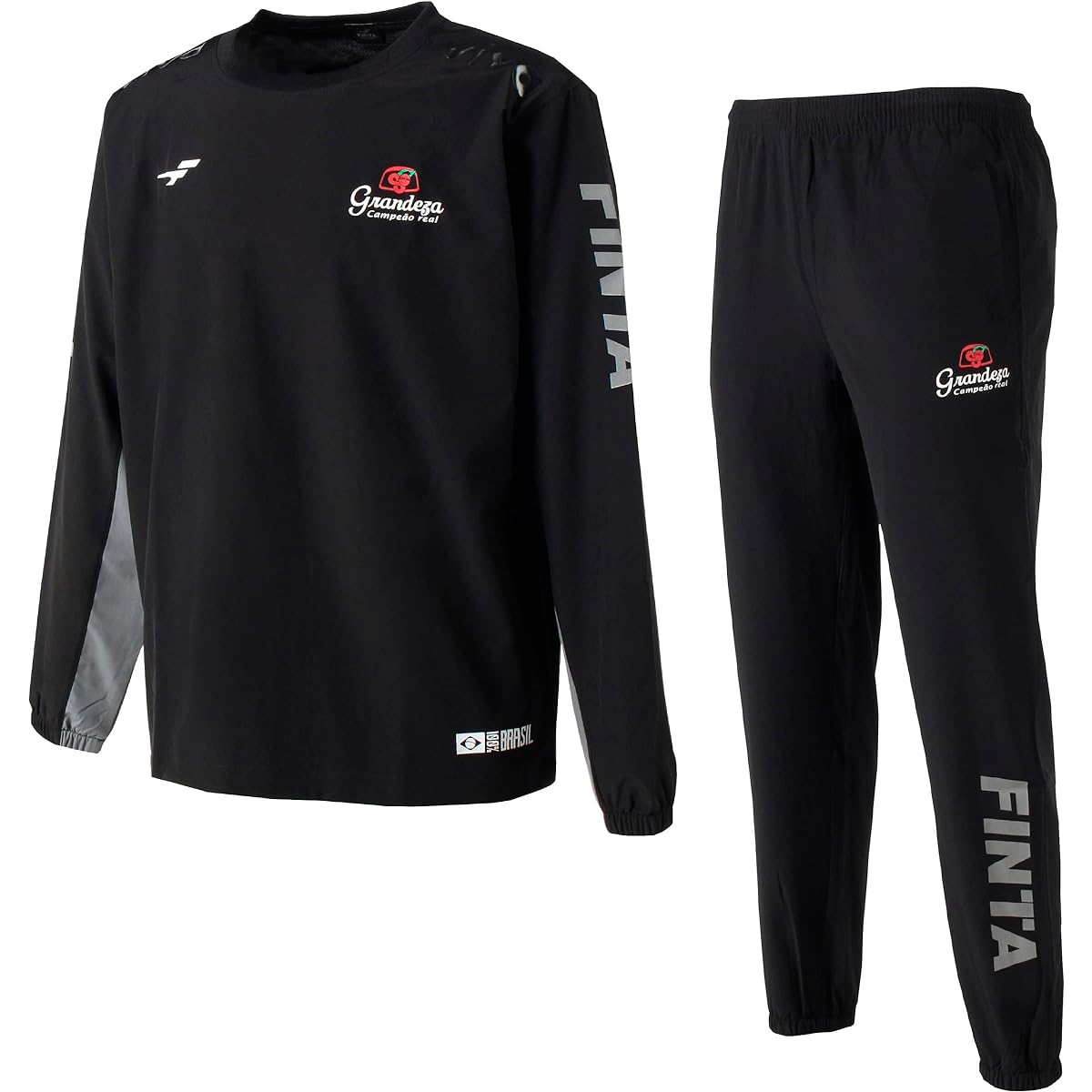 [Finta] FINTA Soccer Futsal Men's/Junior Piste Suit Top and Bottom Set FTE0004