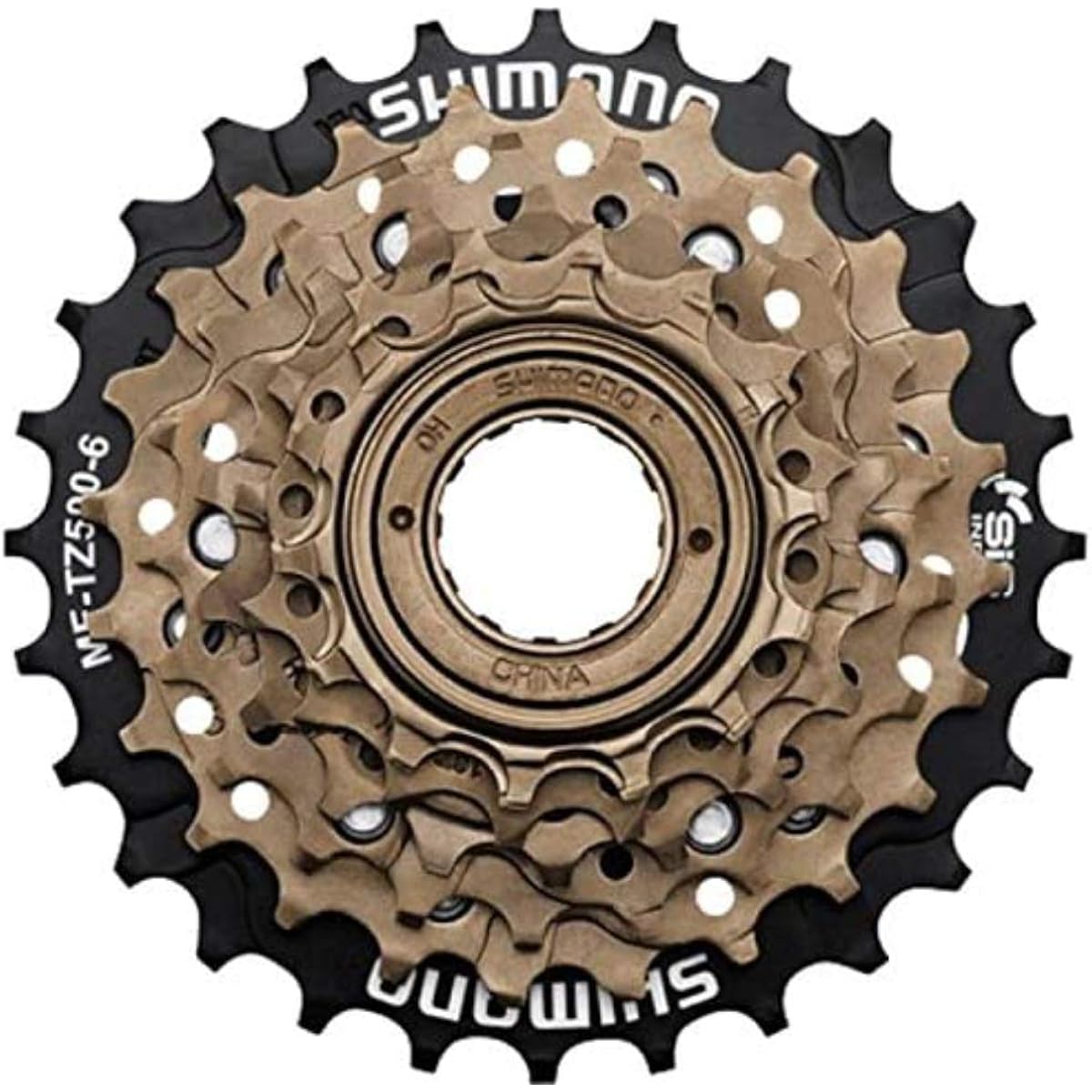 SHIMANO Multiple Freewheel MF-TZ500-6 6S 14-28T EMFTZ5006428