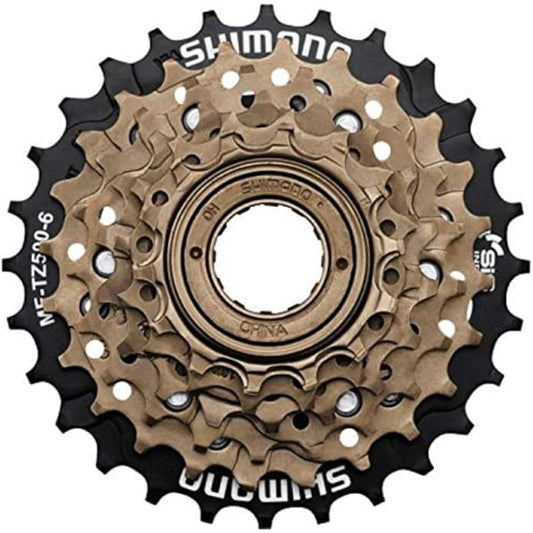 SHIMANO Multiple Freewheel MF-TZ500-6 6S 14-28T EMFTZ5006428