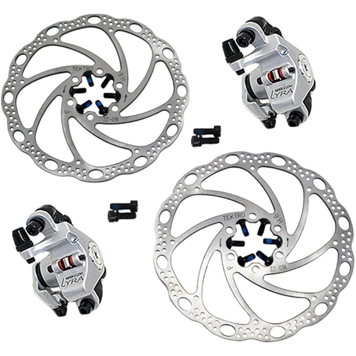 TEKTRO LYRA MD-C500 Cyclocross CX Road Mechancial Disc Brake Set Front and Rear, SL, MH1874