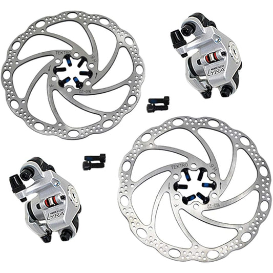 TEKTRO LYRA MD-C500 Cyclocross CX Road Mechancial Disc Brake Set Front and Rear, SL, MH1874