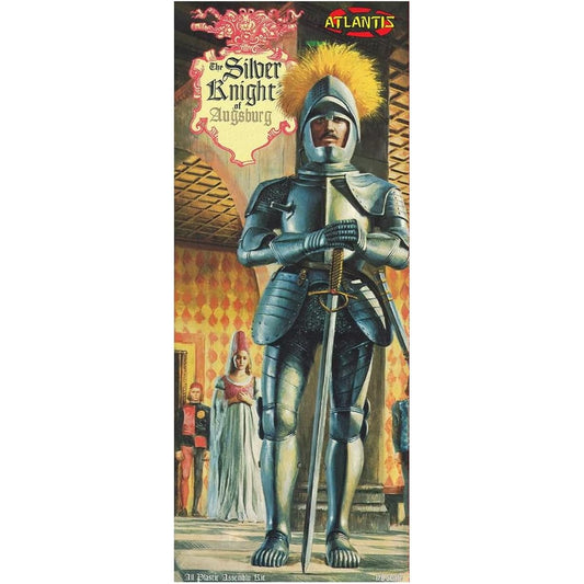 Atlantis Model 1/8 Silver Knight Plastic Model ATLAMCA471