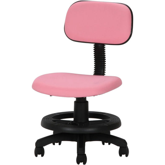 Fuji Boeki School Chair Black/Pink 82690