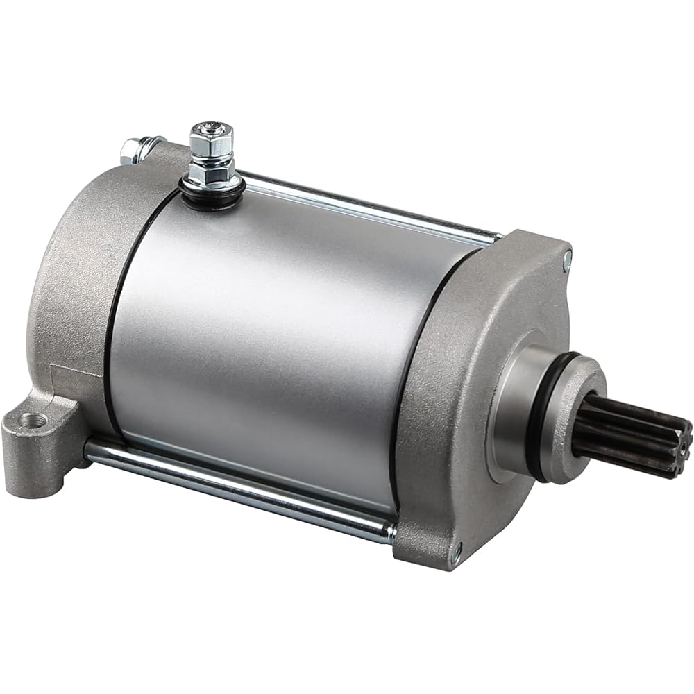 WATERWICH Starter Yamaha Grizzly 660 Kodiak 400 Rhino 660 2001 2002 2003 2004 2005 2006 2007 SMU0263 18759 4WV-81800-00-00 4WV-Replacement 818900 -00-00, 5KM-81890-0 0-00