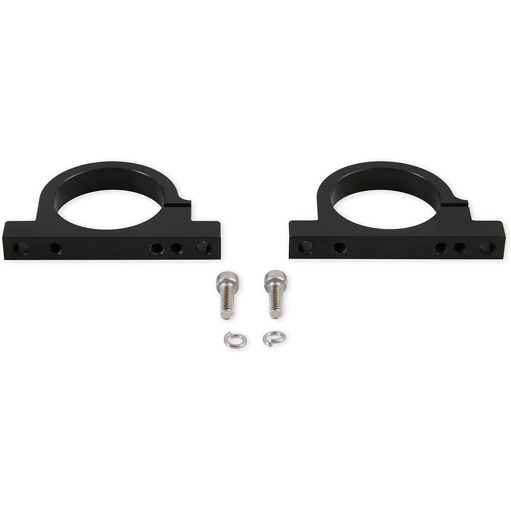 Holley 162-573 Black Mount Bracket HP Billet Fuel Filter
