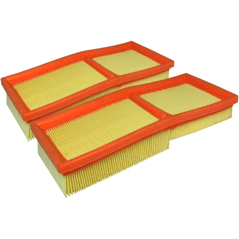 ECOGARD XA5443 Premium Engine Air Filter (Set of 2) Crysla Cross Fire 3.2L 2004-2008 | Mercedes-Benz SLK320 3.2L 2001-2004