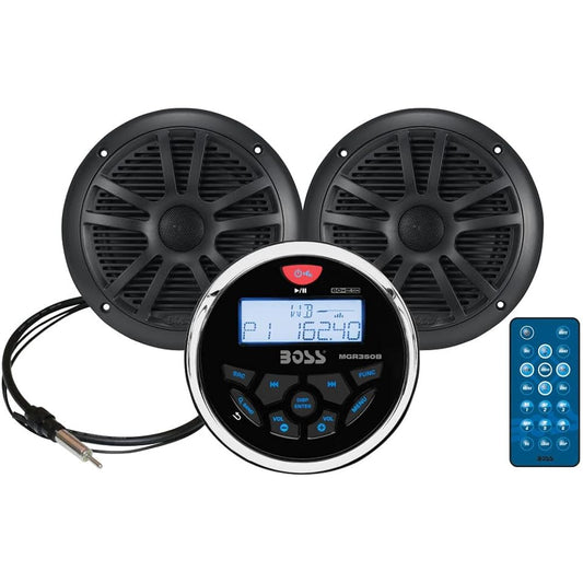 BOSS Audio Systems MCKGB350B.6 Boss Mp3/Am/Fm/Rds Marine