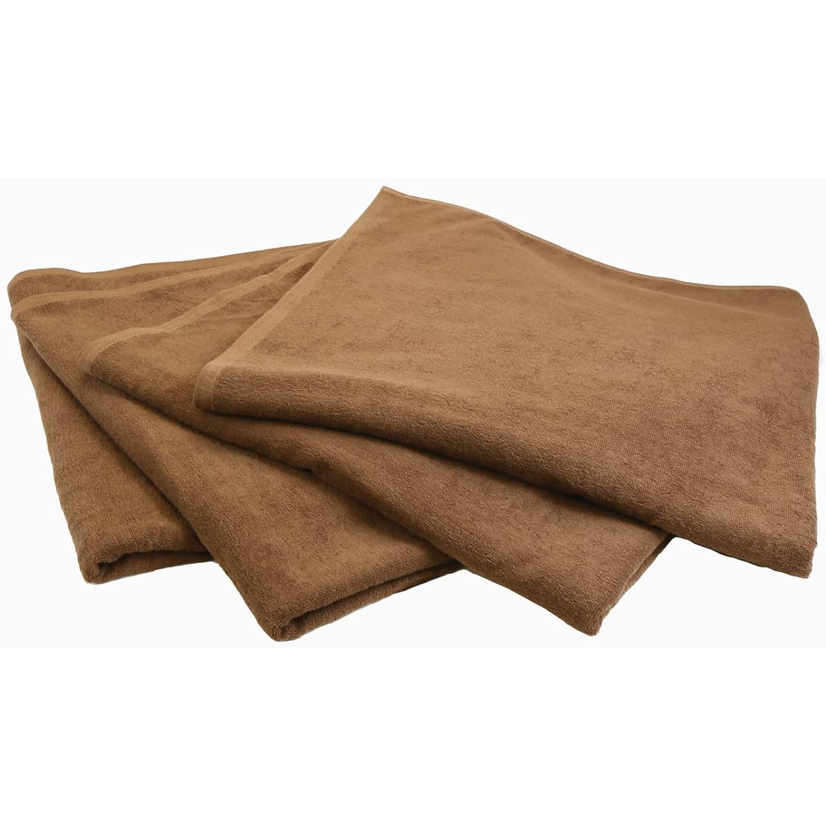 twin leaf Commercial Large Bath Towel 200cm Quick Drying Beauty Salon Hotel Massage Sauna Osteopathic Salon Beauty Salon Brown Set of 4