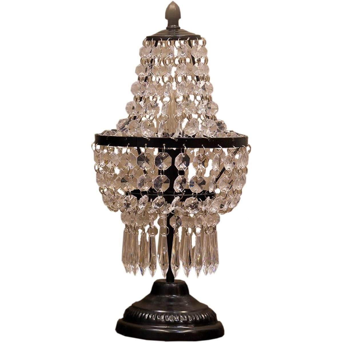 LED Compatible Chandelier Stand Lamp Emperor (Black)