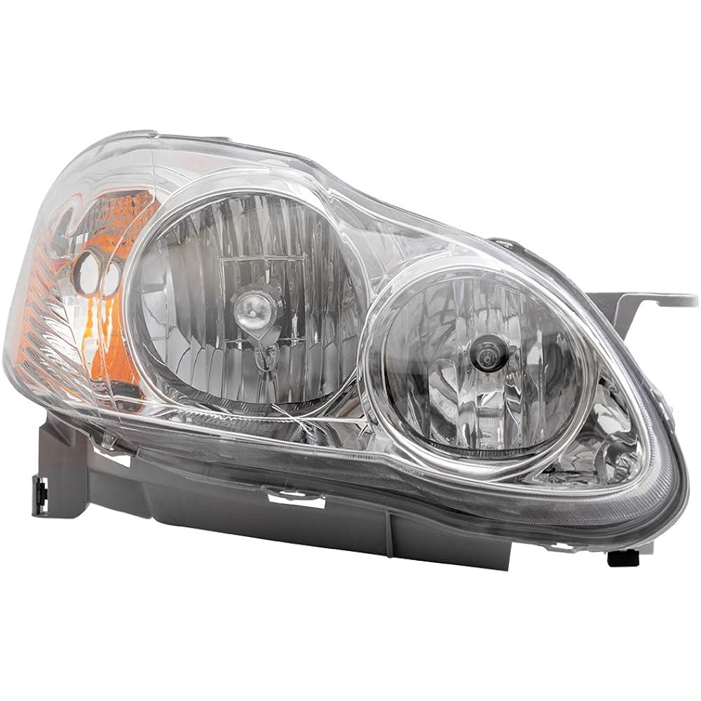 BROCK replacement Passengers Halogen Headlight Headlight With Clear Lens 2005-2008 Corolla N. America 8111002360