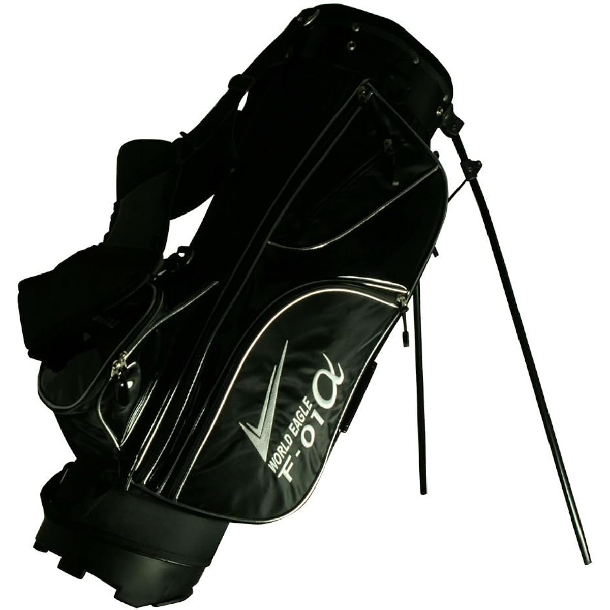World Eagle F-01α Men's Stand Bag Black WE-J-F-BG-BK