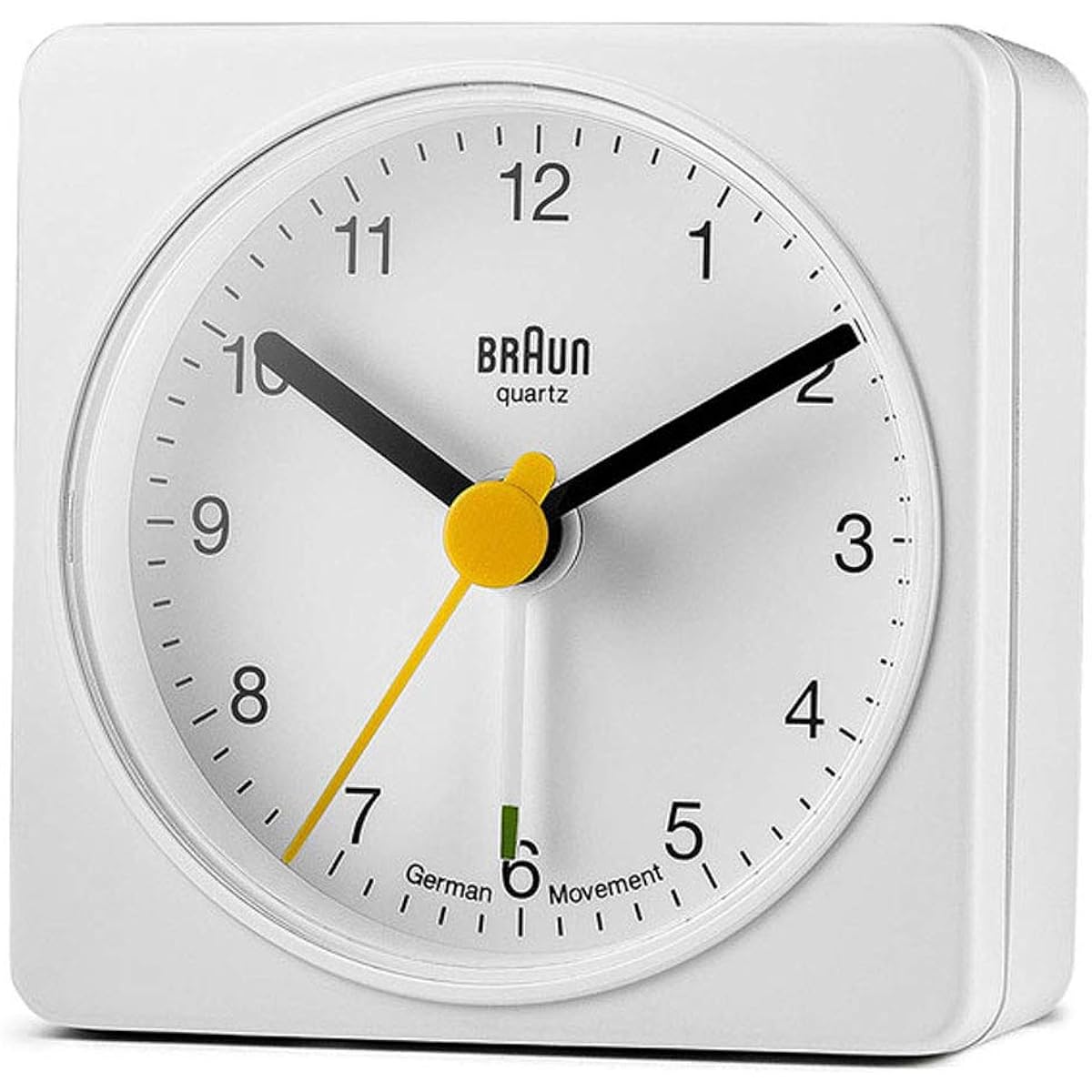 Brown BRAUN Quartz Alarm Clock BNC002WHWH [Parallel Import]