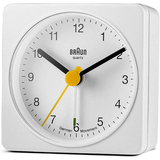 Brown BRAUN Quartz Alarm Clock BNC002WHWH [Parallel Import]