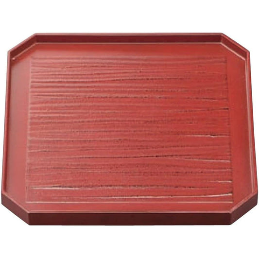 J-kitchens Wooden 9-inch corner-cut tray (tray) Negorojime Made in Japan