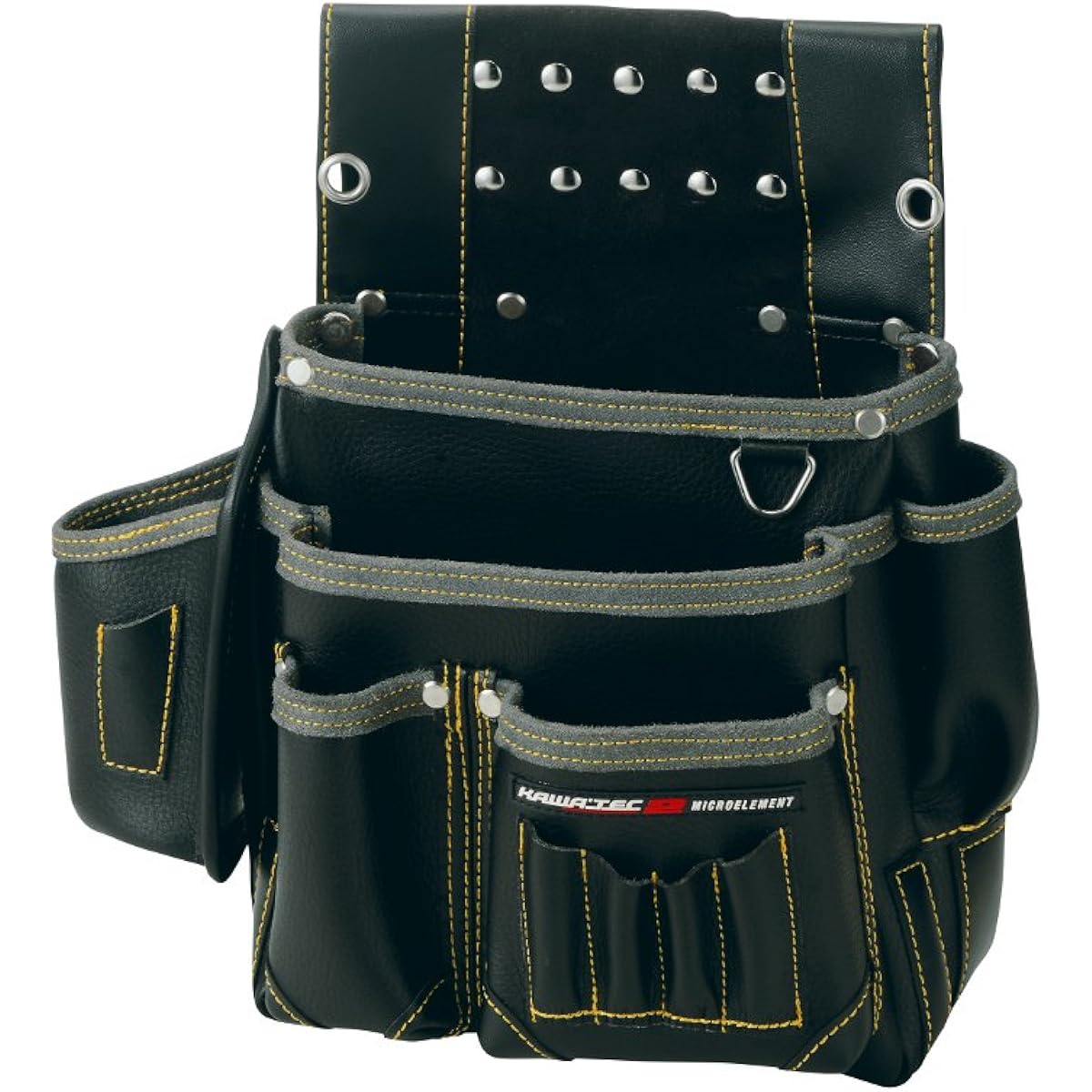 Prostar Temporary Frame Nail Bag with Ink Pot Socket Small KE-801B Black