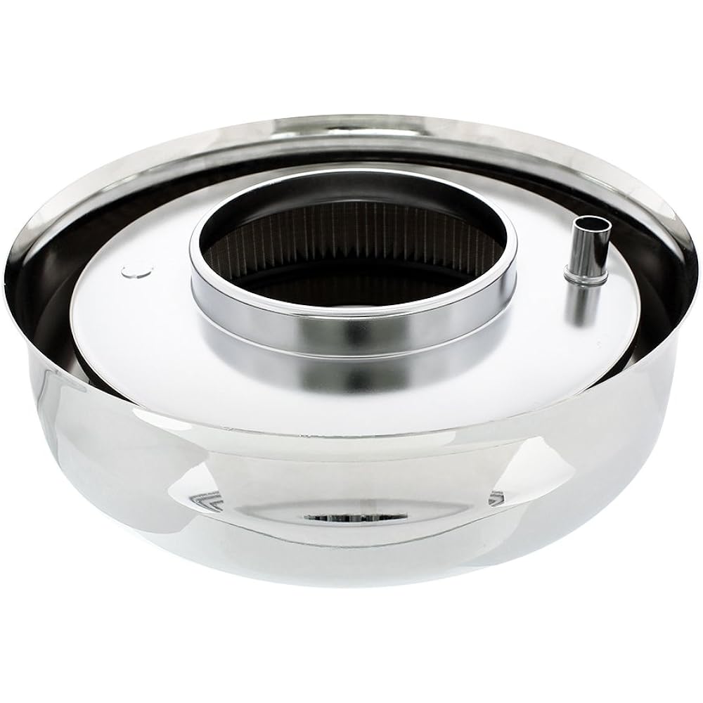 UNITED PACIFIC 11 inch dome style chrome air cleaner