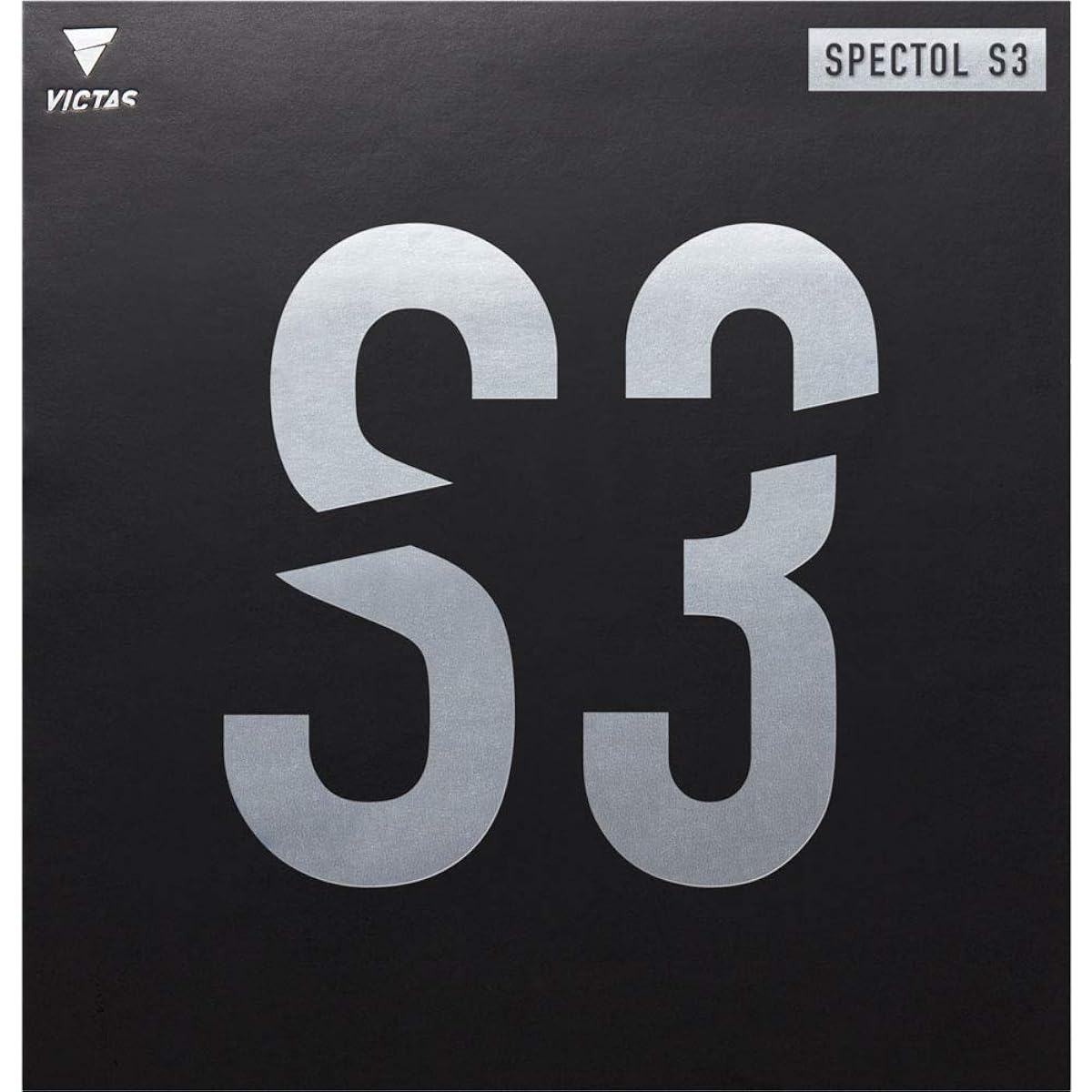 VICTAS Table Tennis Rubber Spectrum S3 SPECTOL Speed Tension Table Soft Red/Black/Blue 210030