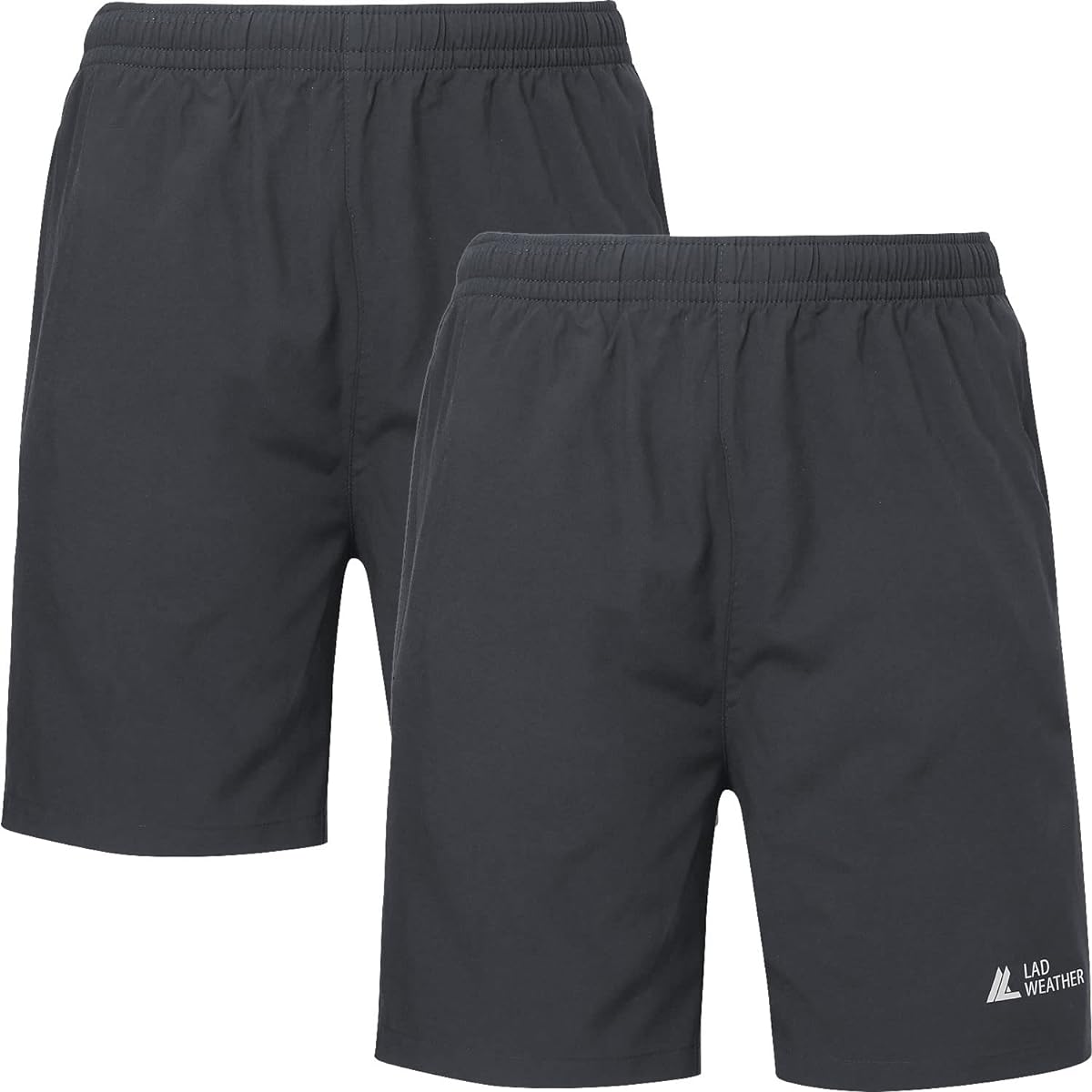 [Rad Weather] Shorts, Set of 2, Men's, Women's, Water Absorbent, Quick Drying, Shorts, Sportswear, Training Wear, Shorts,…