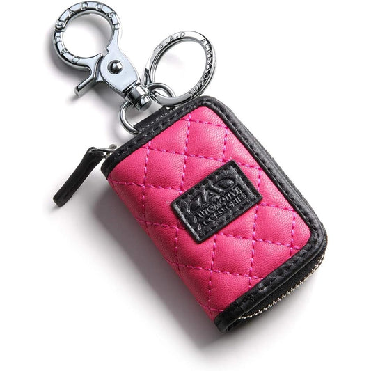 DAD Garcon D.A.D LUXURY Smart Key Case 2 HA591 Type Quilting Design Pink GARSON HA591-02