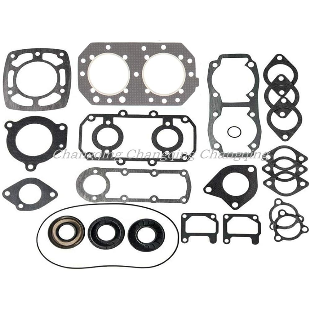 CQYD 611103 With engine gasket kit seal for 1982-90 Kawasaki JS550