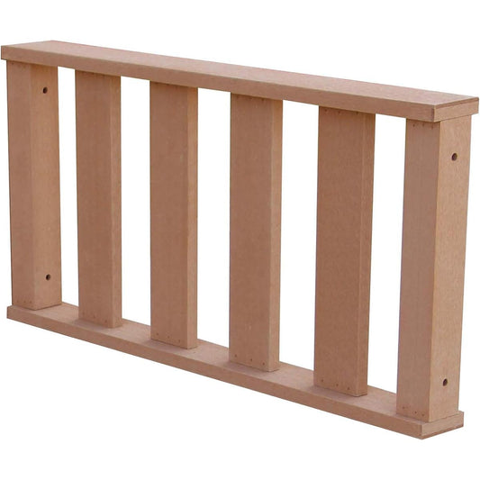 igarden Wood Deck Fence Low Type Natural H450mm i10168_1f_n