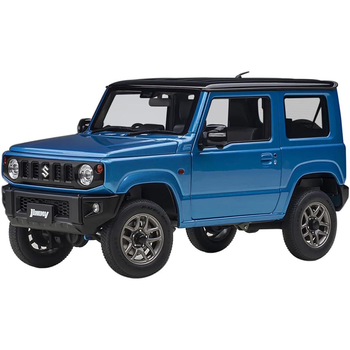 AUTOart 1/18 Suzuki Jimny (JB64) Blue Metallic/Black Roof Finished Product 78502