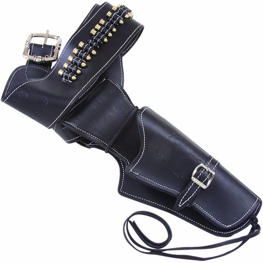 Denix Accessories 707 Revolver Gun Belt BLACKHAWK