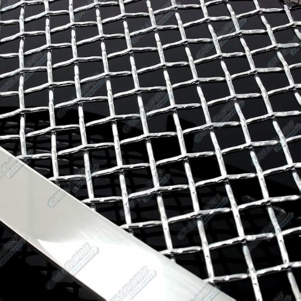 APS Chevrolet Ava Lunch Sarban Taho 2007-2014 Stainless steel chrome mesh grill insert combo C77919T