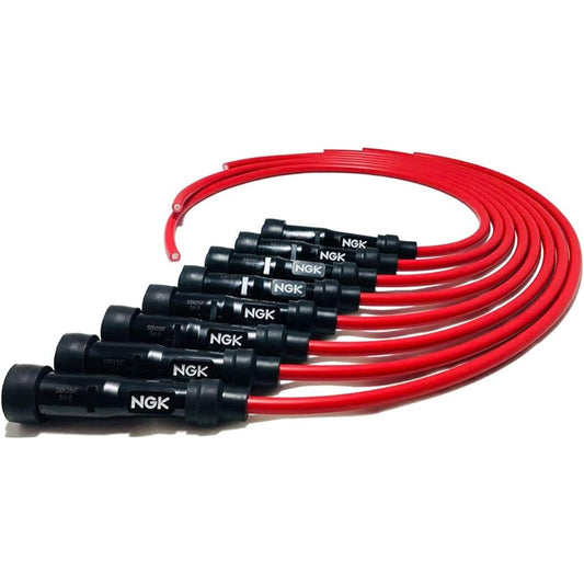 NGK plug cord set red 8 pieces Zephyr 1100 /1100RS