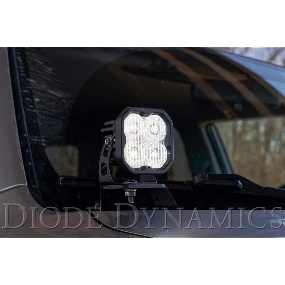 Diode Dynamics Stage Series 3 inch SAE/DOT White Sports LED Pod (Pair) SAE/DOT Drying Sports