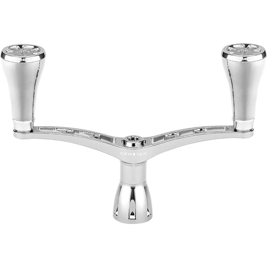 [22 Exist exclusive color] Gomexus handle 98mm handle knob aluminum 20mm titanium knob Exist silver