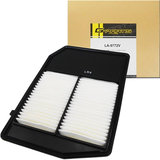 G-Parts Air Filter for Honda Step Wagon LA-9772V Length 297 x Width 228 x Height 33mm