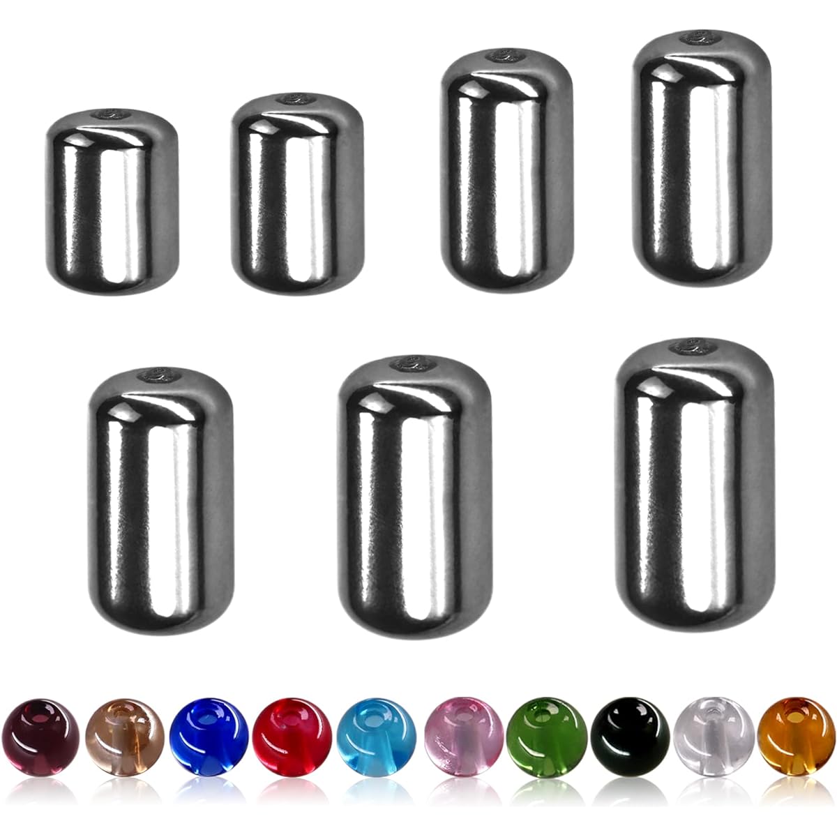 THKFISH Tungsten Sinker Tungsten Weight/Sinker Black/Silver 3.5g 5g 7g 8.8g 10g 14g 17g [Adult]
