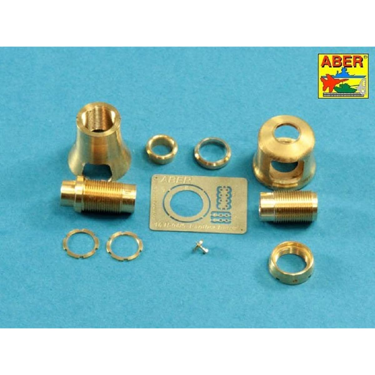 Aber 1/16 German Army Panther G Type Muzzle Brake (for Tamiya & Trumpeter) Plastic Model Parts 16L15