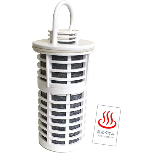 Gaia Water 135 Cartridge for pot-type water purifier with original hot spring towel /200 2 liter plastic bottles/