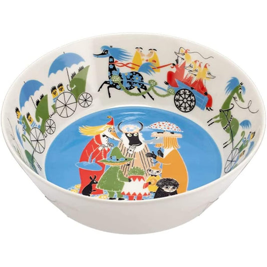 [Regular Imported Product] Moomin (Moomin by ARABIA) Serving Bowl Dish 23.5cm Friendship 1020109