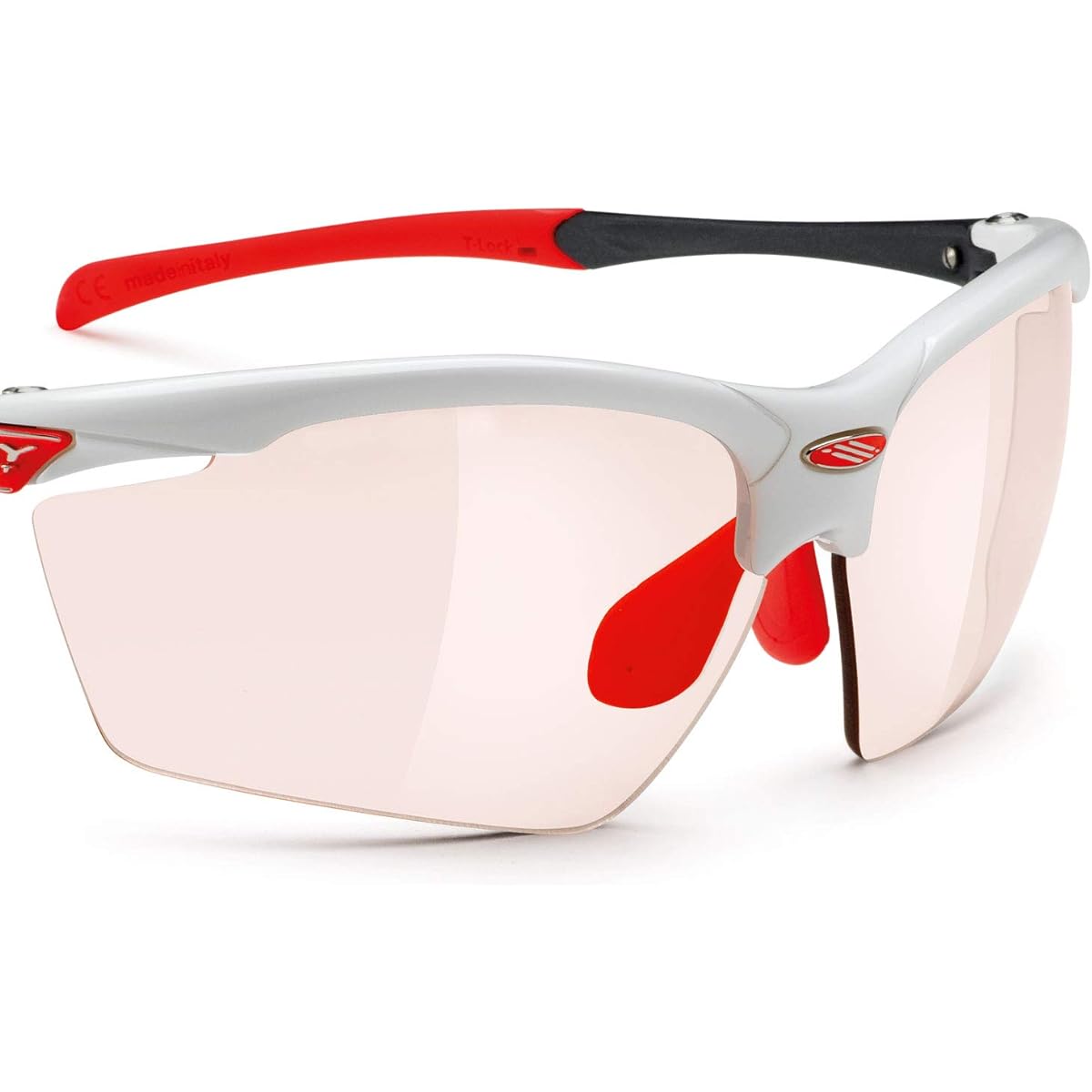 RUDYPROJECT Sports Sunglasses Road Bike Bicycle Marathon Jogging Exercise Triathlon Tennis Baseball AGON Replacement Lens Impact X Dimming Red LE298403