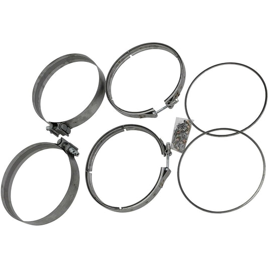 DPF filter clamp & gasket kit Detroit engine A680950202 A6809950302 A6804910480