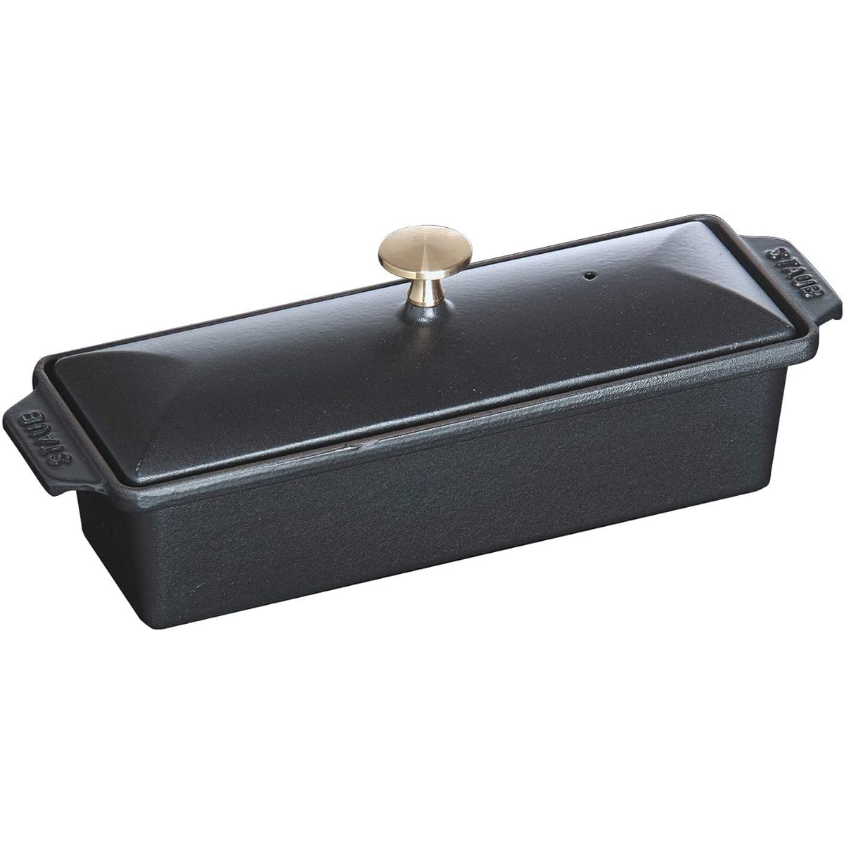 Staub "Terrine Black 30x11cm" Terry Pot Type IH Compatible [Authorized Japanese Product] Specialty 40509-575