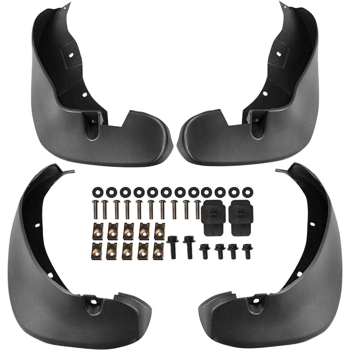 Set of 4 Frontoria Mud Flaps Plash Guard for Mazda miata 1990 - 1997