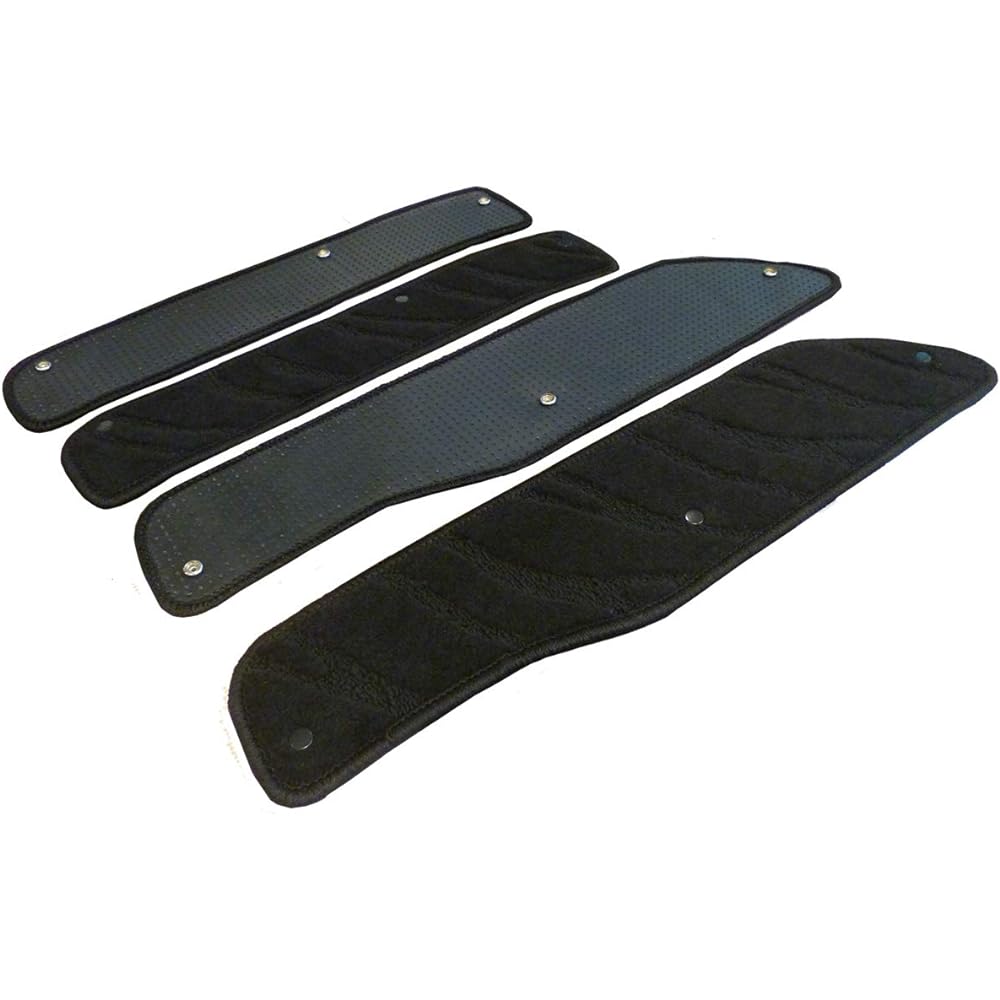 Fenice Car Mat Step Mat Domestic Production (Toyota Vellfire Vellfire Hybrid 30 Series) <Hook type/Screw grip included> Wave Black Non-slip shape Resistant to slipping Car mat (Car supplies specialty store)